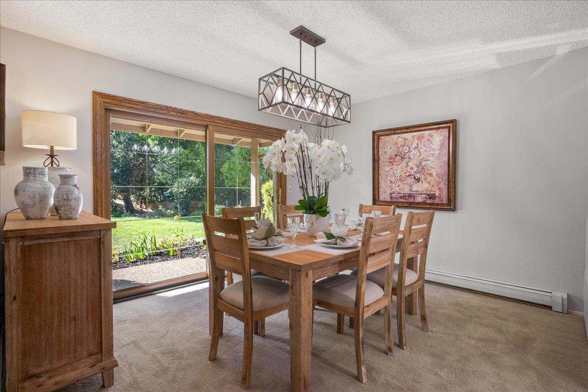 1816 Dry Creek Road San Jose, CA 95124 - Photo 9 of 37 a view of a dining room with furniture window and outside view
