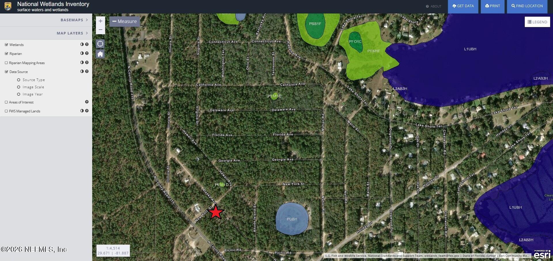 0 Alaska Avenue Interlachen, FL 32148 - Photo 11 of 11 a view of a yard