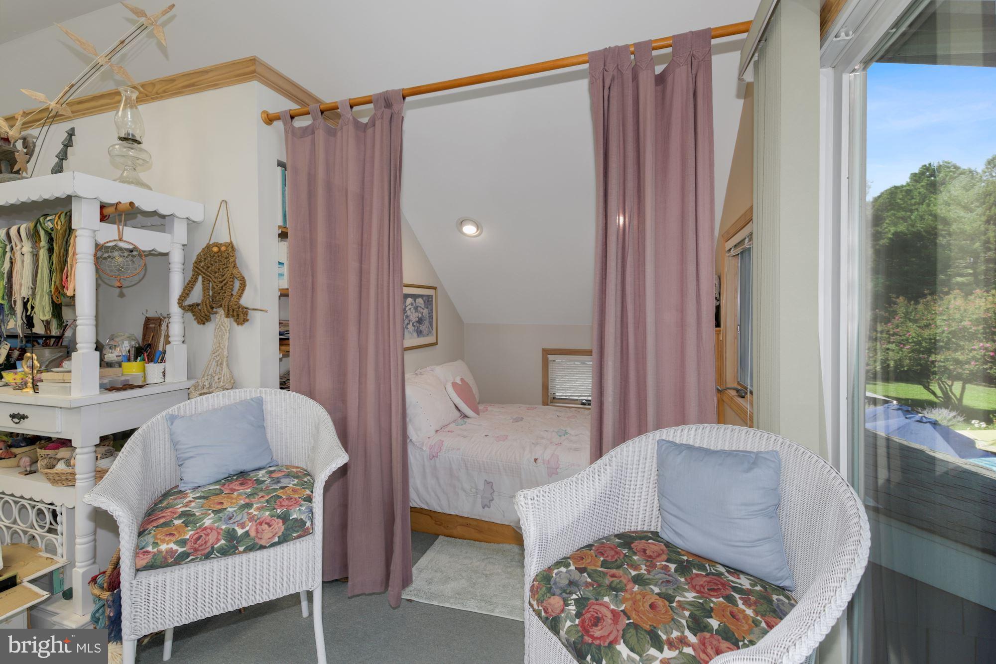 5562 Heron Point Road Royal Oak, MD 21662 - Photo 41 of 60 cozy resting area in studio overlooking water