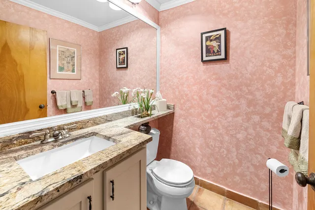 a view of a livingroom with furniture and front door view of a living room