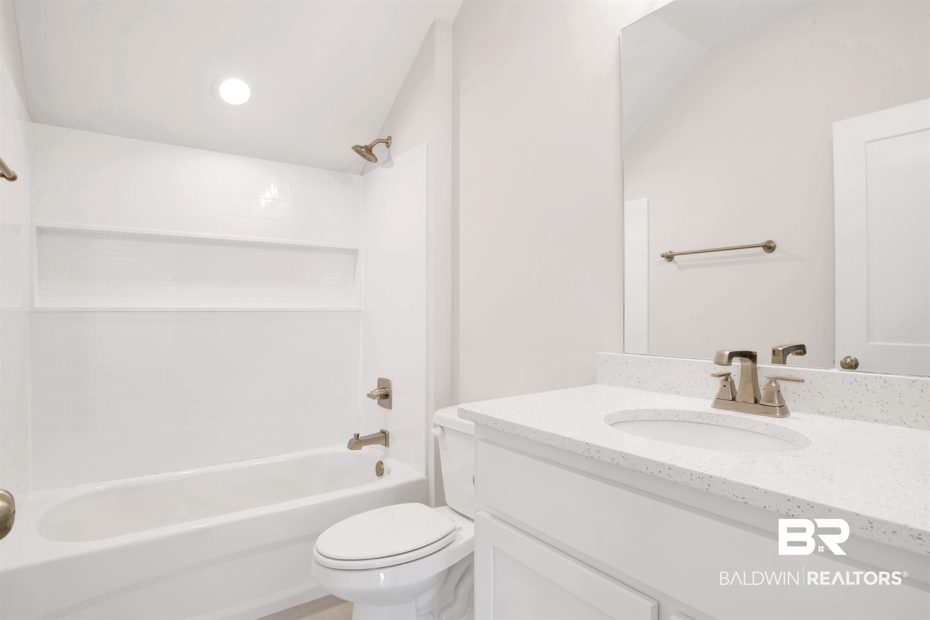 9687 Widgeon Court Daphne, AL 36526 - Photo 31 of 40 Upstairs Full bathroom with shower / washtub combination, vanity, and toilet