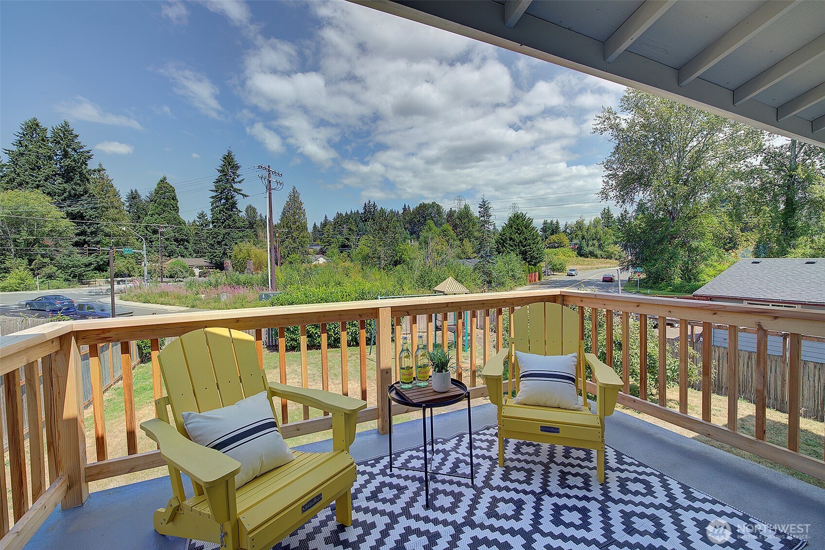 2019 181st Street Southeast Bothell, WA 98012 - Photo 20 of 23 a view of a two chairs in the balcony