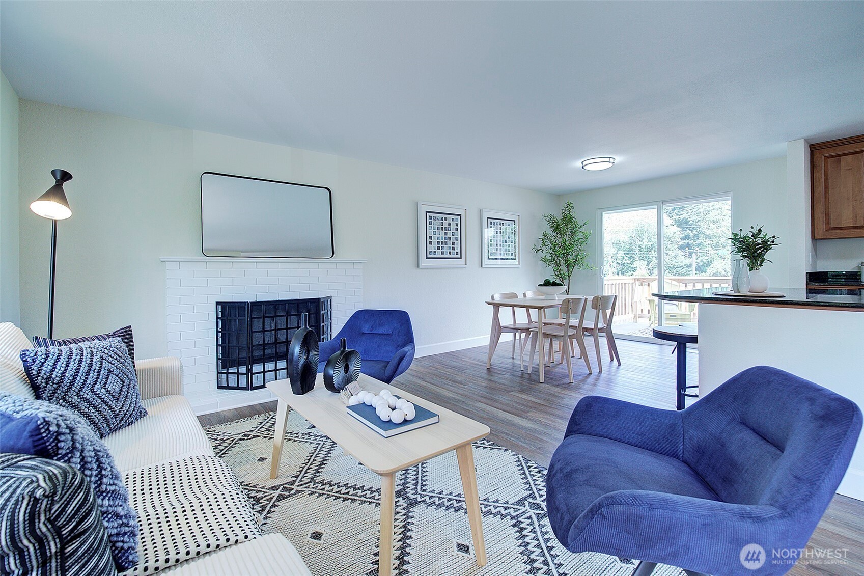 2019 181st Street Southeast Bothell, WA 98012 - Photo 4 of 23 a living room with furniture fireplace and window