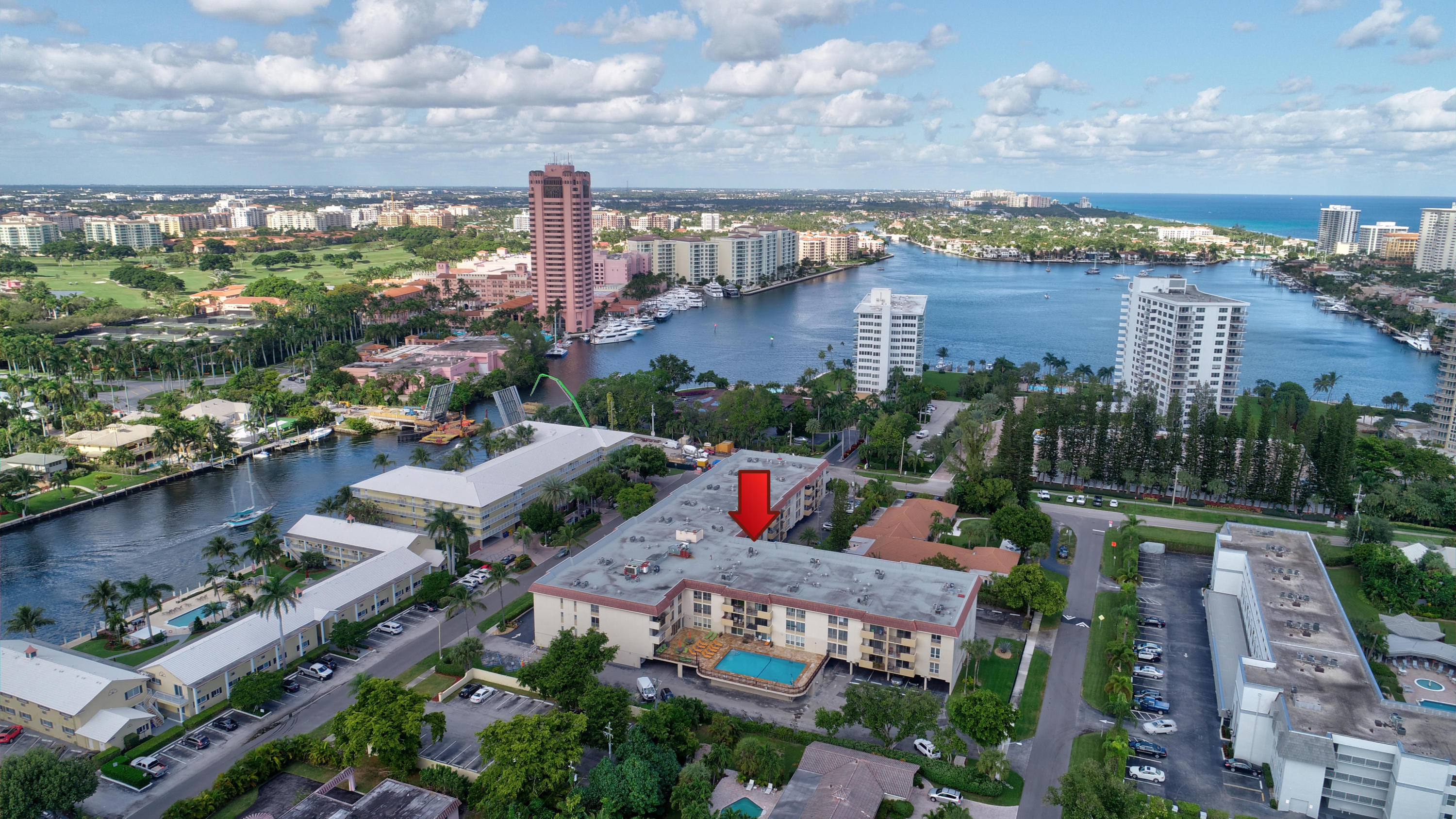 1000 Spanish River Road, Unit 3H Boca Raton, FL 33432 - Photo 26 of 34 Boca View Aerial 4