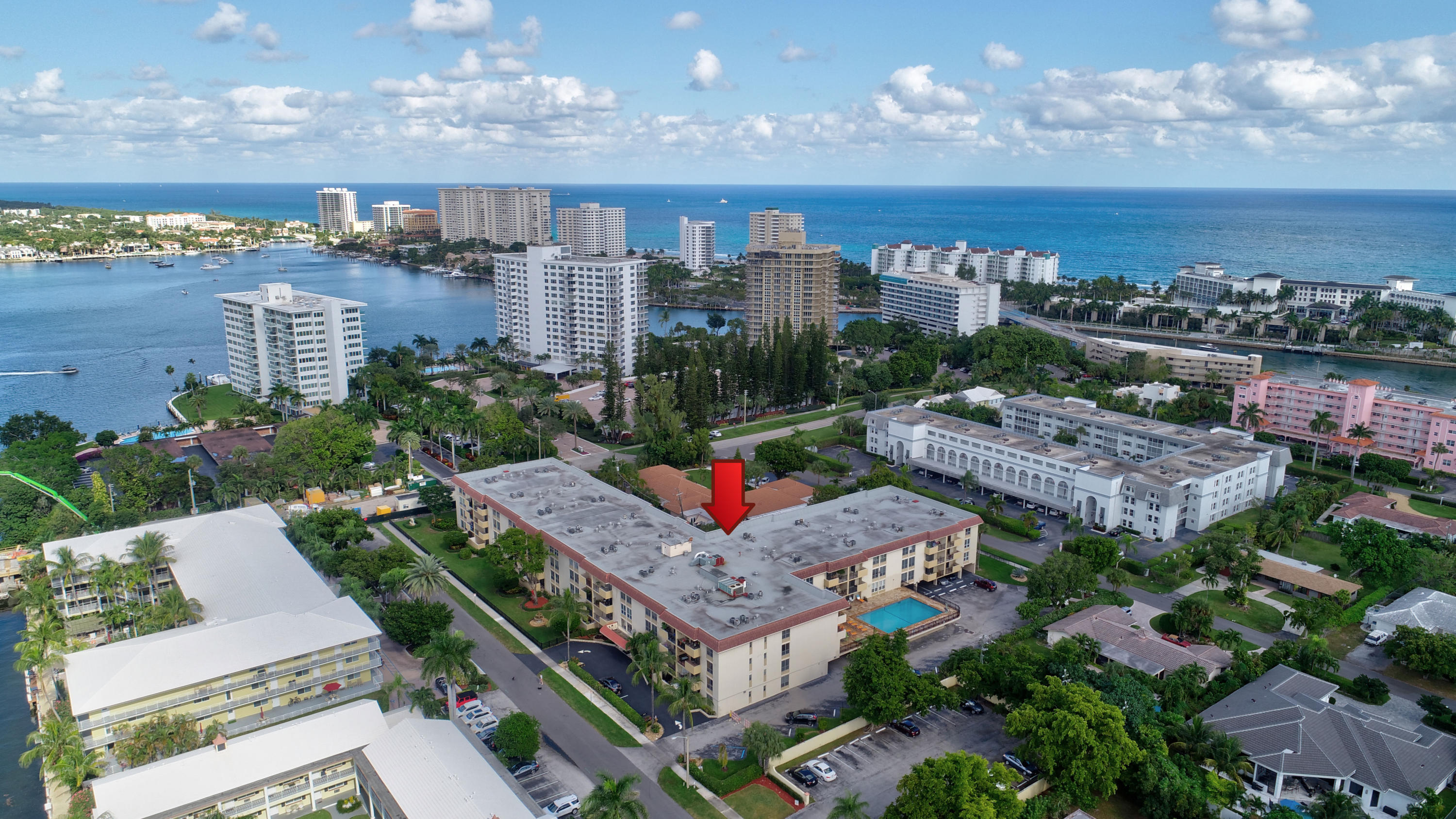 1000 Spanish River Road, Unit 3H Boca Raton, FL 33432 - Photo 3 of 34 Boca View Aerial 2