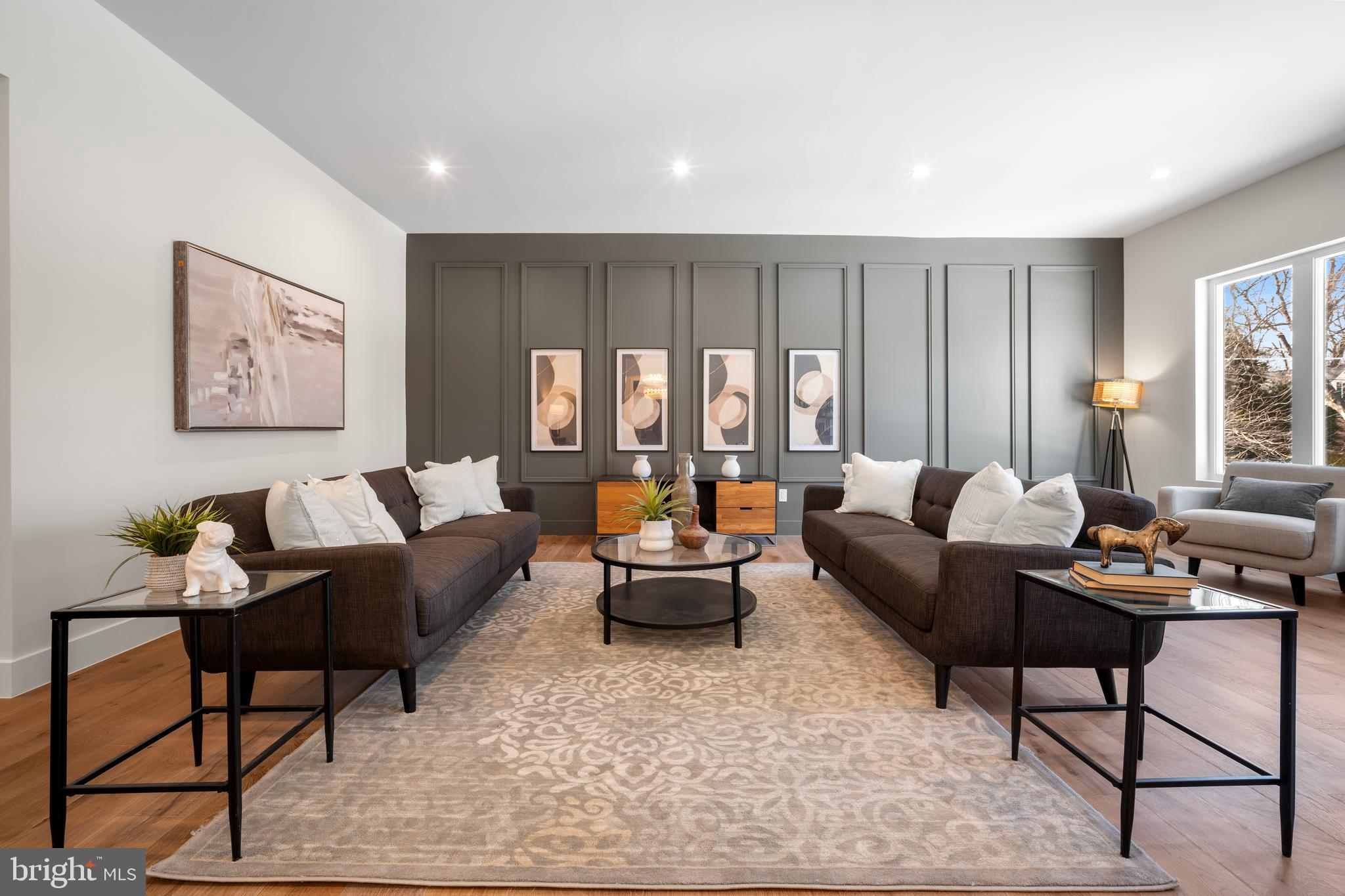 1935 Foxhall Road McLean, VA 22101 - Photo 15 of 80 a living room with furniture and a large window