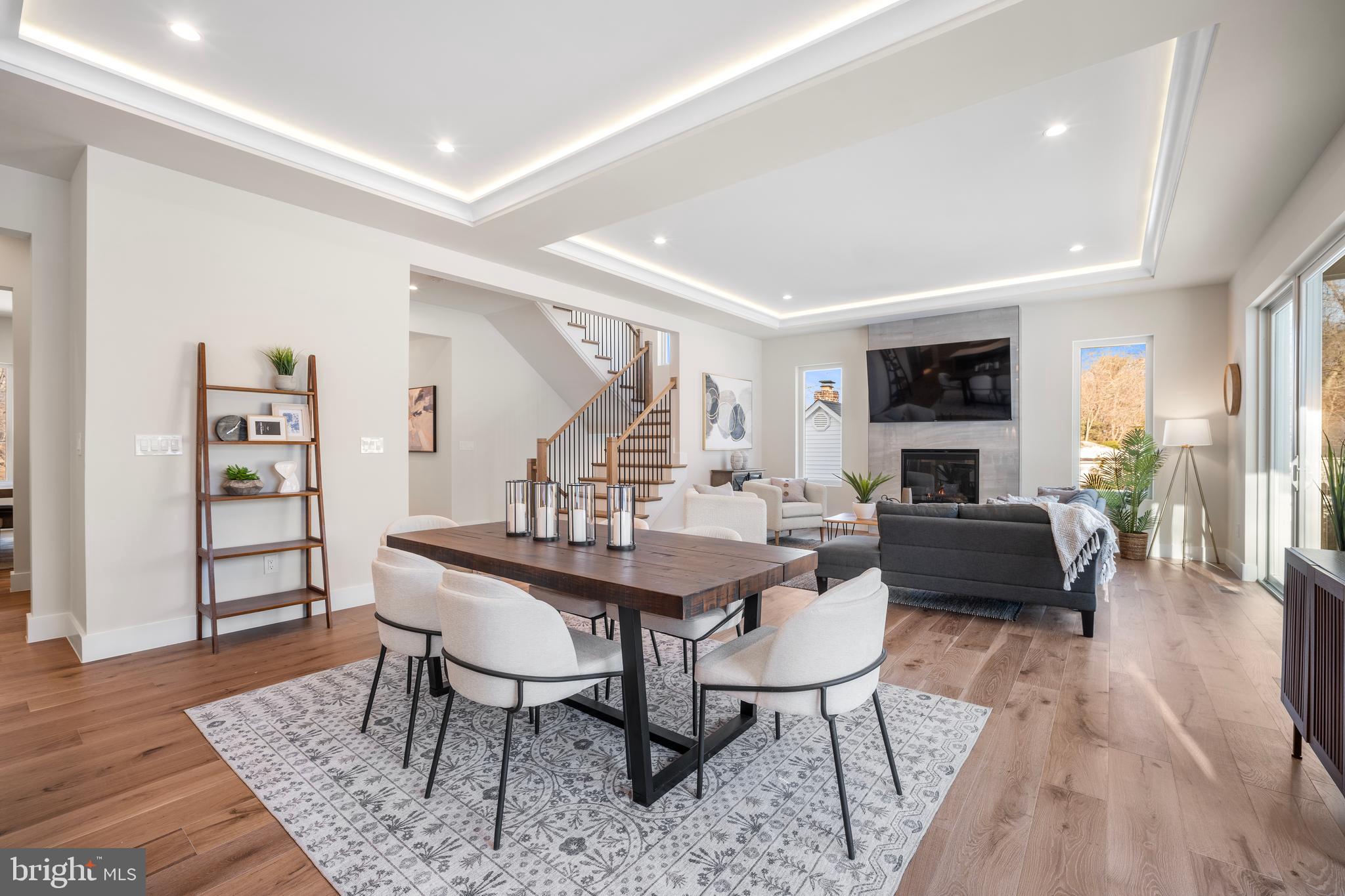 1935 Foxhall Road McLean, VA 22101 - Photo 27 of 80 a living room with furniture and a wooden floor