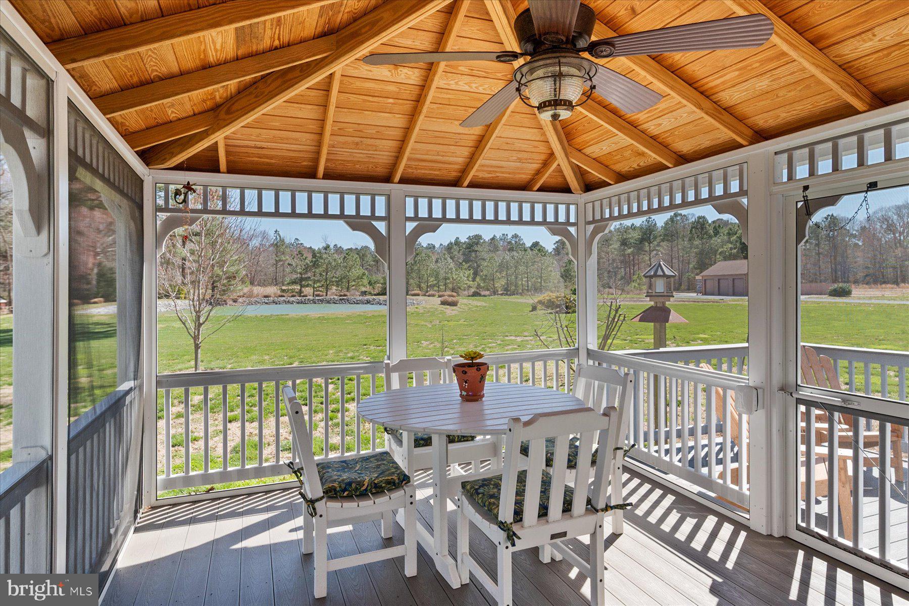2107 Church Creek Road Cambridge, MD 21613 - Photo 39 of 84 Screened in Gazebo