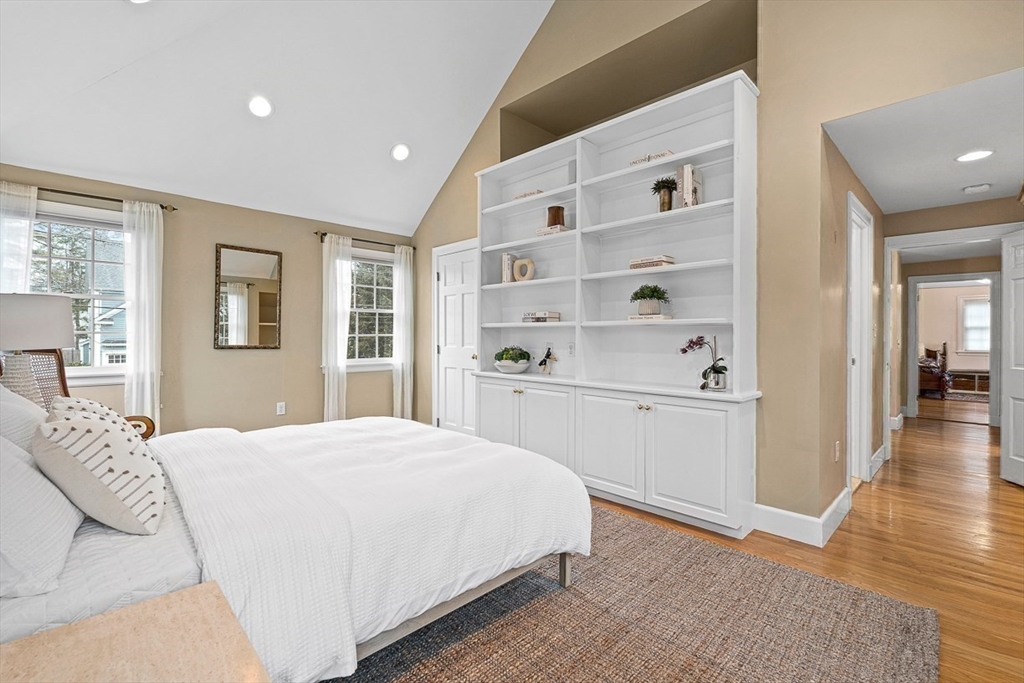 24 Garrison Road Wellesley, MA 02482 - Photo 20 of 32 a bedroom with a bed and a window