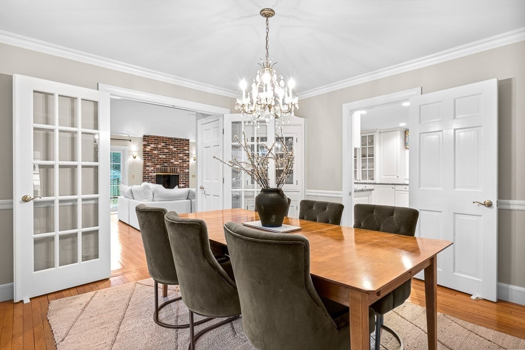 24 Garrison Road Wellesley, MA 02482 - Photo 9 of 32 a dining room with furniture and window