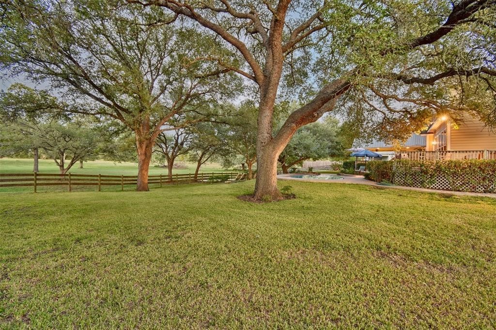8456 Schuster Road Ledbetter, TX 78946 - Photo 10 of 49 a view of yard with trees