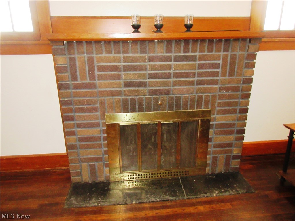 415 Randolph Road Mogadore, OH 44260 - Photo 6 of 30 Wood burning fireplace in living room.