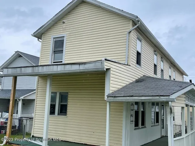 a view of a white house