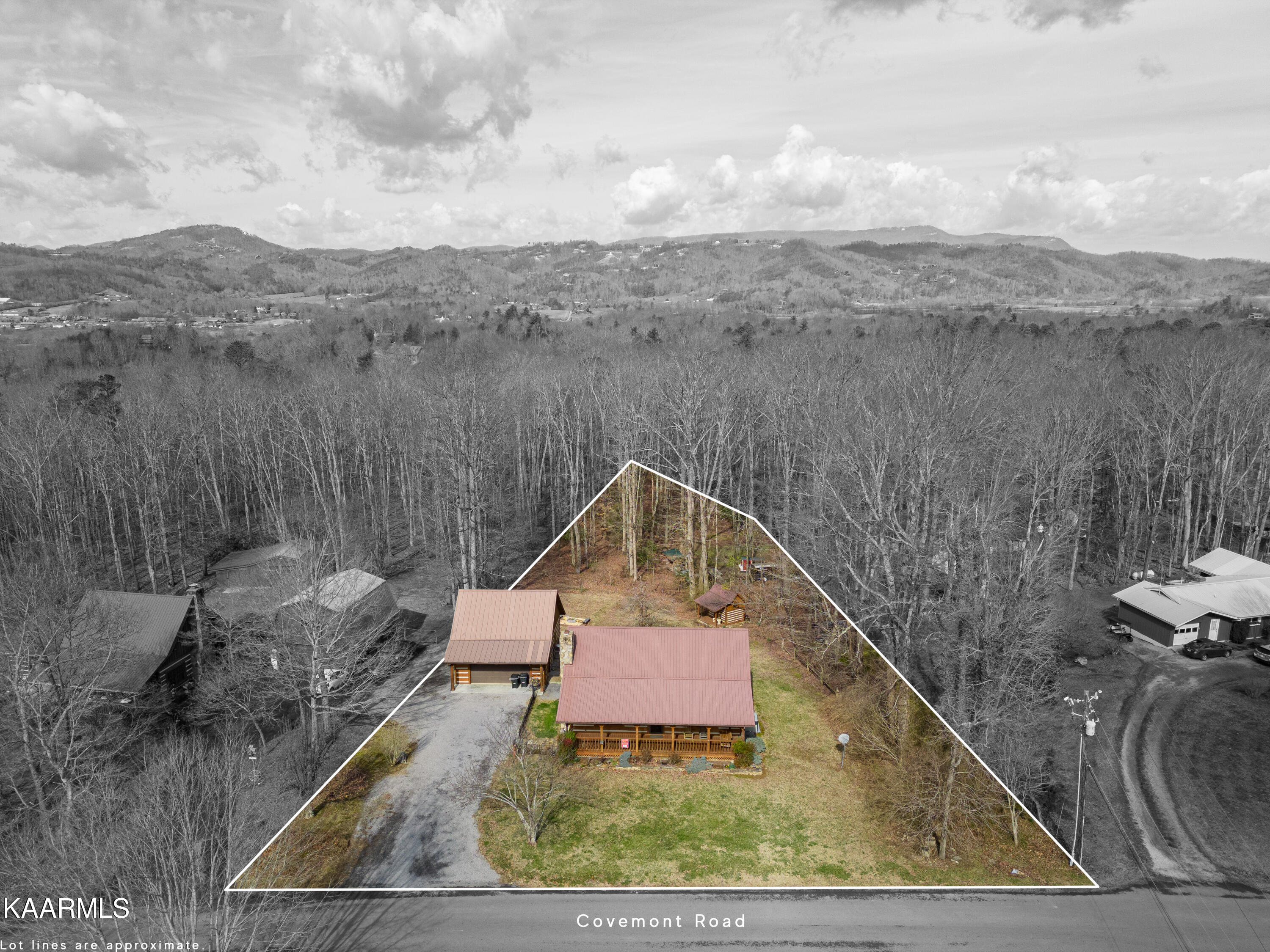2986 Covemont Road Sevierville, TN 37862 - Photo 12 of 15 approximate lot lines