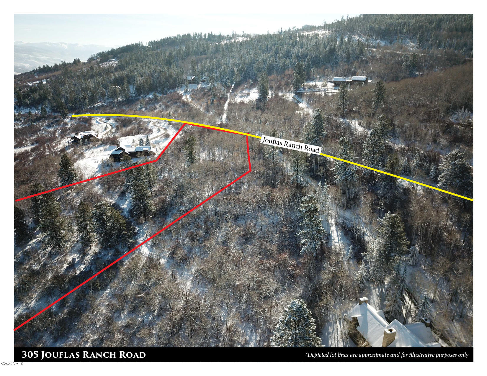 305 Jouflas Ranch Road Wolcott, CO 81655 - Photo 6 of 8 a view of a forest from a balcony