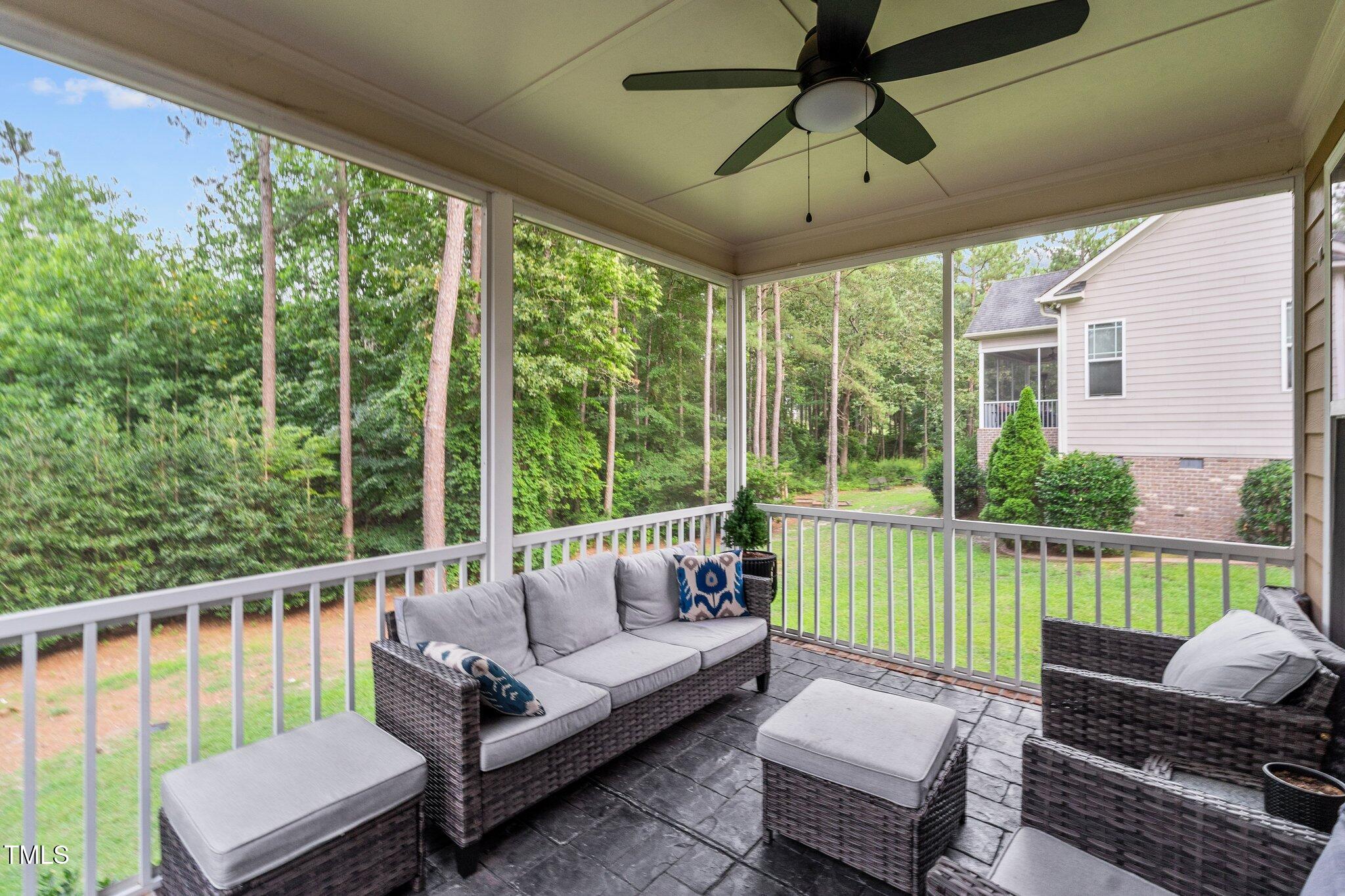 200 Heather Brook Circle Spring Lake, NC 28390 - Photo 25 of 36 a balcony with furniture
