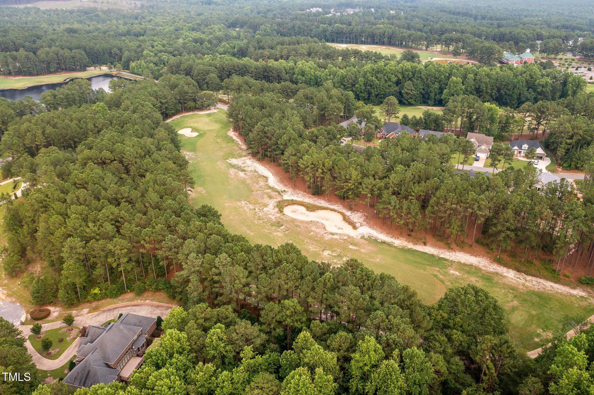 200 Heather Brook Circle Spring Lake, NC 28390 - Photo 29 of 36 an aerial view of a houses with yard