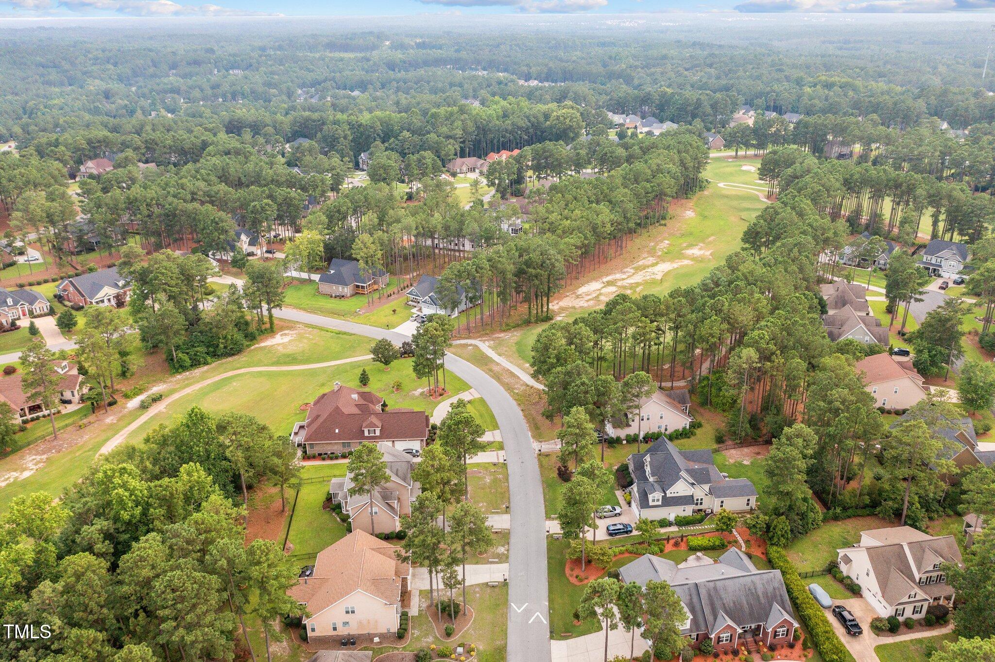 200 Heather Brook Circle Spring Lake, NC 28390 - Photo 30 of 36 an aerial view of residential houses with outdoor space