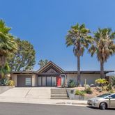 a car parked on the side of a road