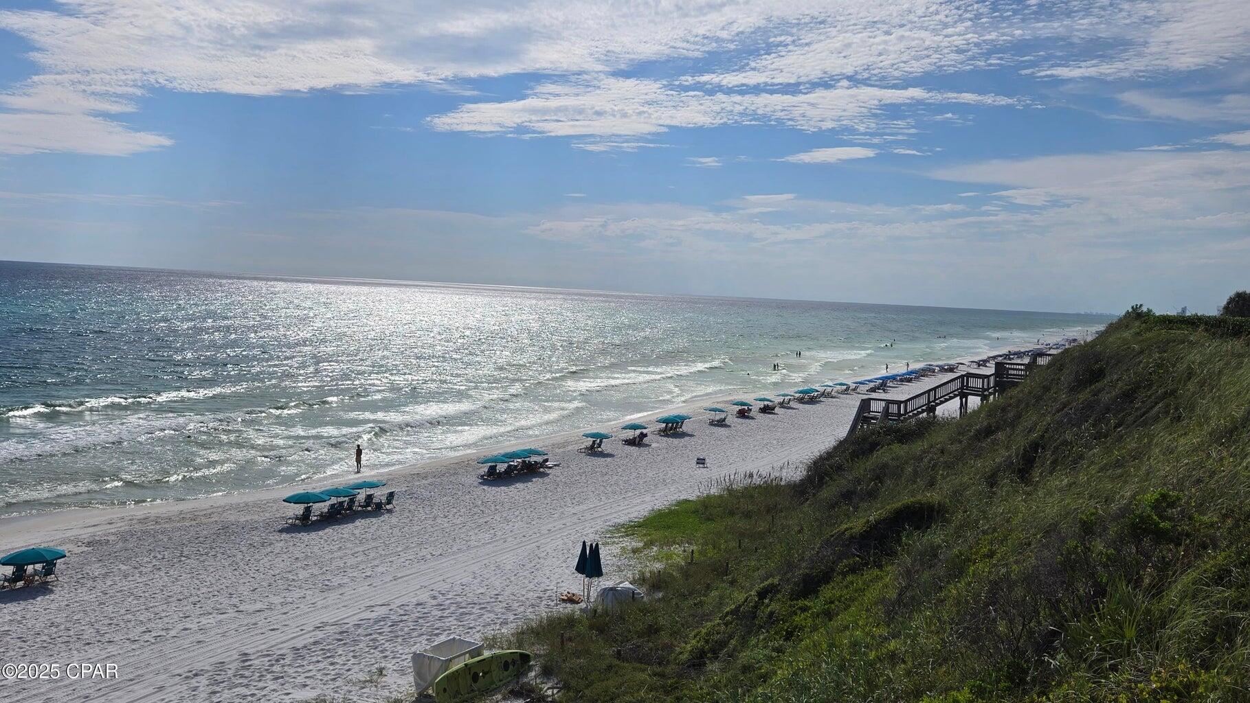68 Clareon Dr Inlet Beach Inlet Beach, FL 32461 - Photo 15 of 37 an aerial view of beach and ocean