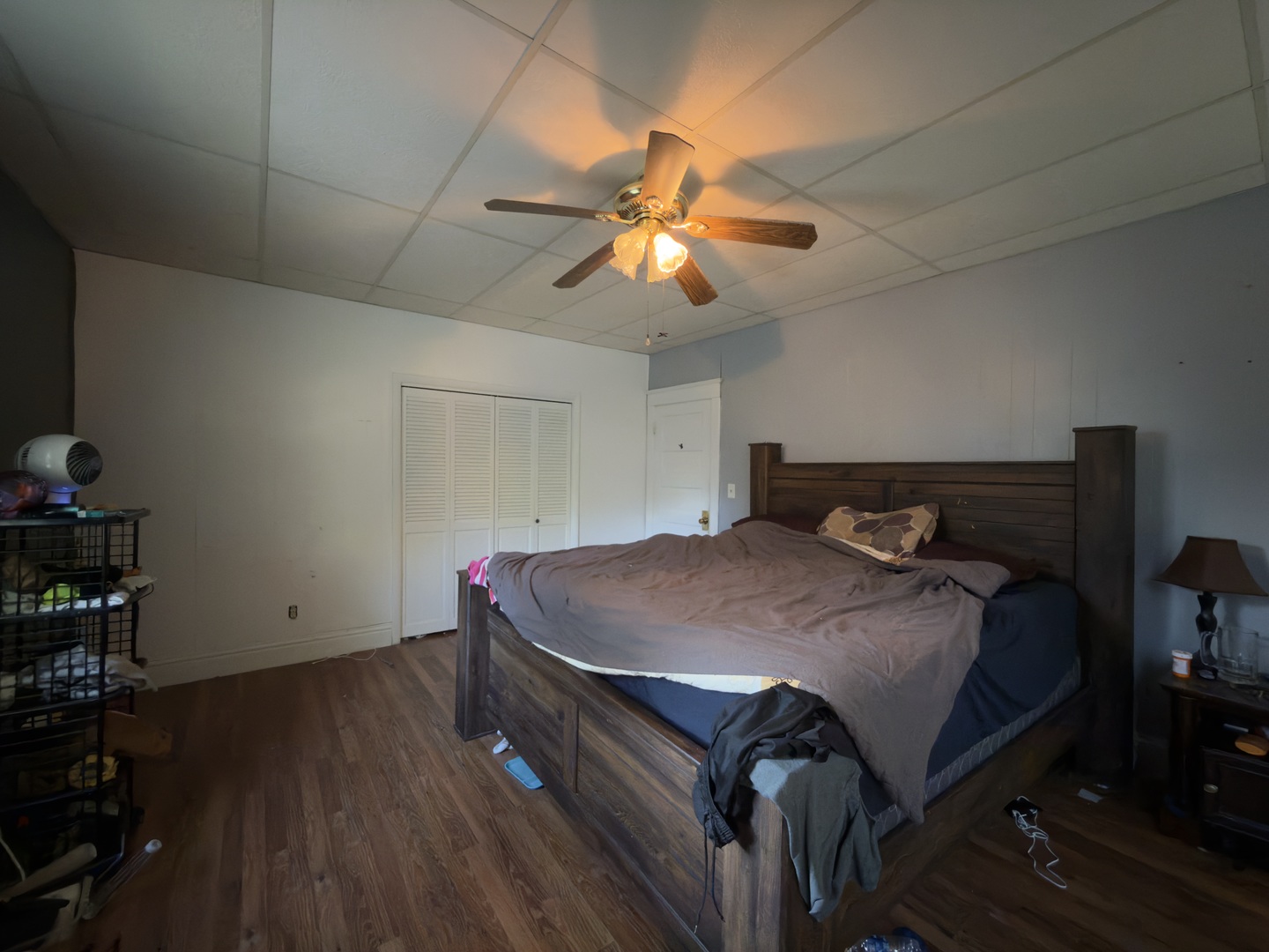 533 South 4th Street Watseka, IL 60970 - Photo 24 of 24 a bedroom with a bed and wooden floor