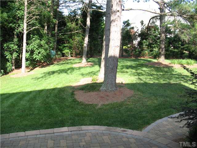 4105 John S Raboteau Wynd Raleigh, NC 27612 - Photo 20 of 20 a view of a yard with a tree