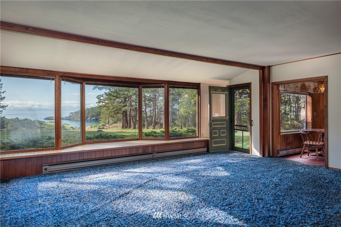 1428 Aleck Bay Road Lopez Island, WA 98261 - Photo 12 of 30 a view of empty room with front door