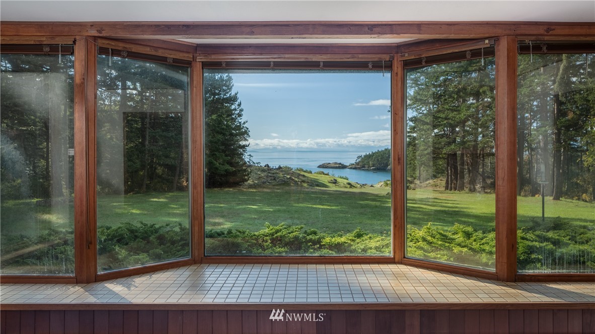 1428 Aleck Bay Road Lopez Island, WA 98261 - Photo 13 of 30 a view of a room with a large window