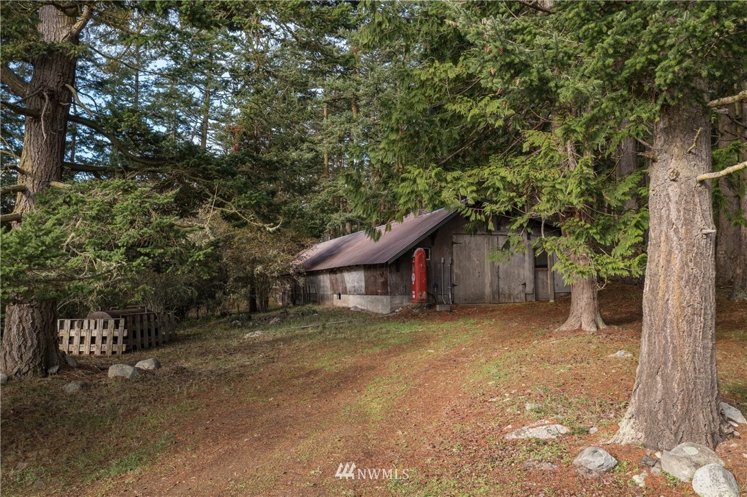 1428 Aleck Bay Road Lopez Island, WA 98261 - Photo 21 of 30 a house with a tree in the background
