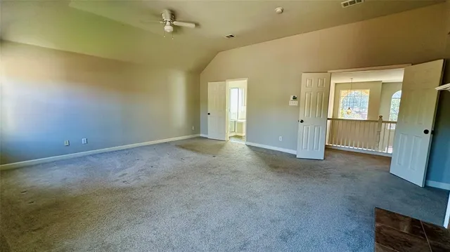 a view of a big room with closet and wooden floor