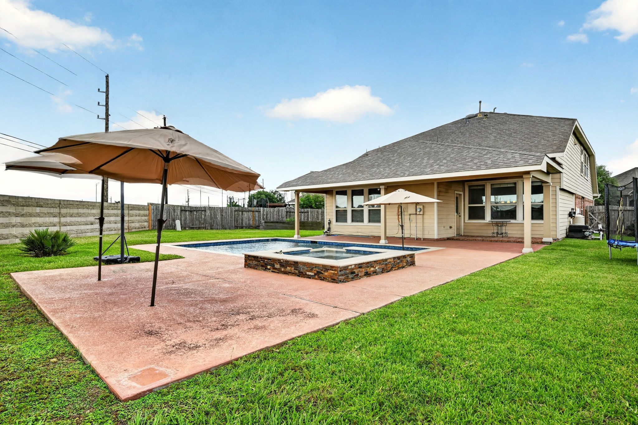 6446 Tea Tree Drive Katy, TX 77494 - Photo 34 of 39 Back Yard -
Another look at the pool.
