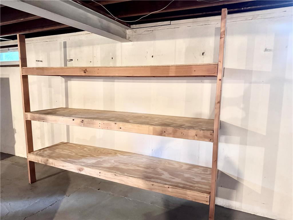 5334 Egypt Road Laurys Station, PA 18059 - Photo 37 of 55 Functional basement shelving provides practical storage solutions for any household.