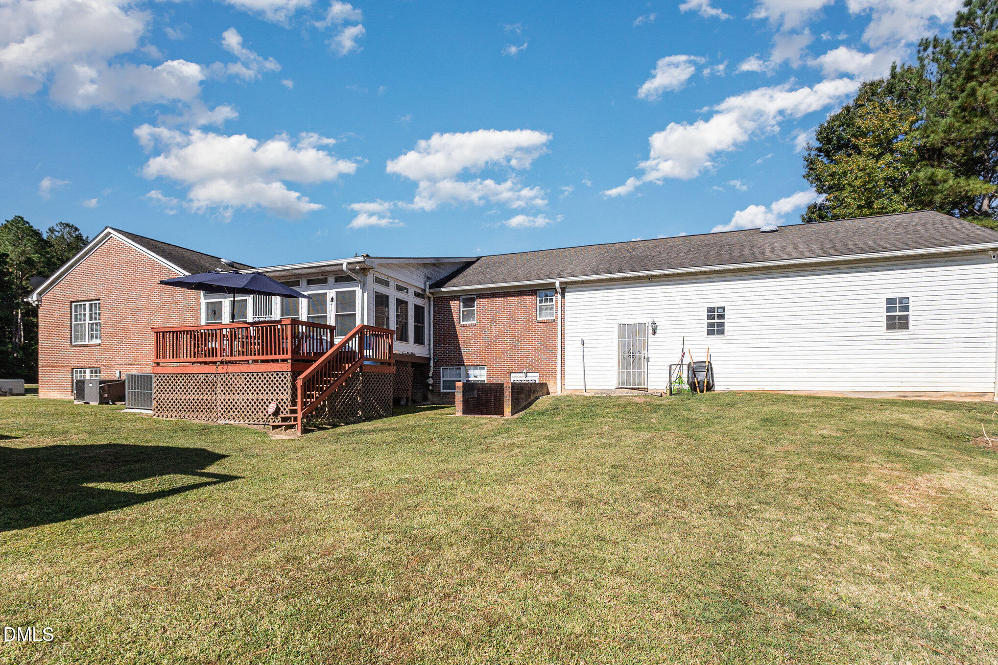 376-t K T K Allen Road Louisburg, NC 27549 - Photo 30 of 39 a view of a house with backyard and porch