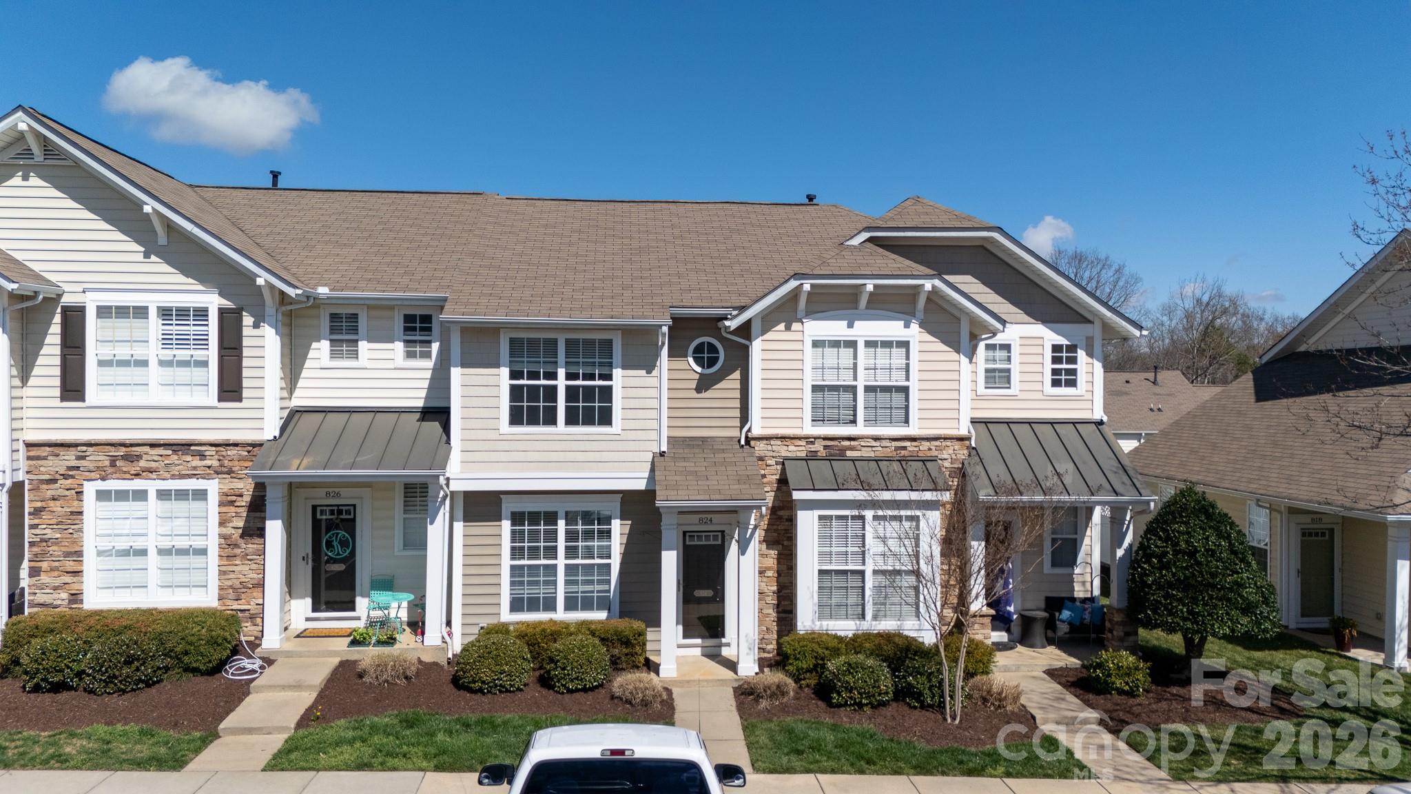 824 Gentlewinds Court Fort Mill, SC 29708 - Photo 25 of 30 a front view of a house with a yard