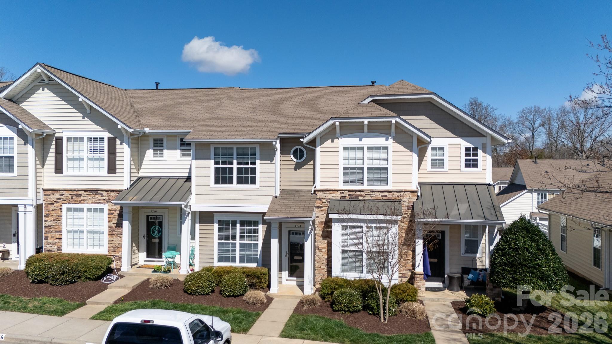 824 Gentlewinds Court Fort Mill, SC 29708 - Photo 26 of 30 a front view of a house with a yard