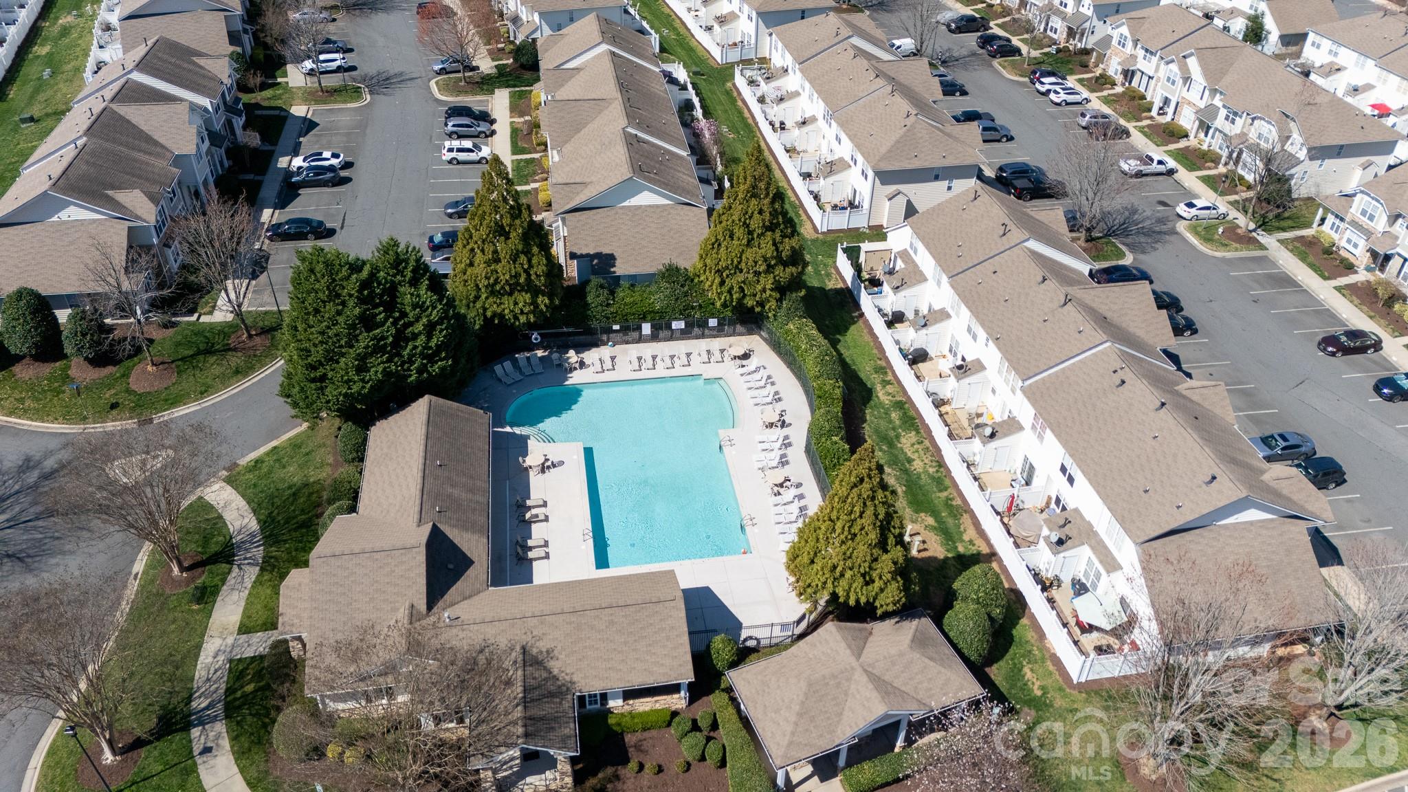 824 Gentlewinds Court Fort Mill, SC 29708 - Photo 29 of 30 an aerial view of a residential apartment building with yard