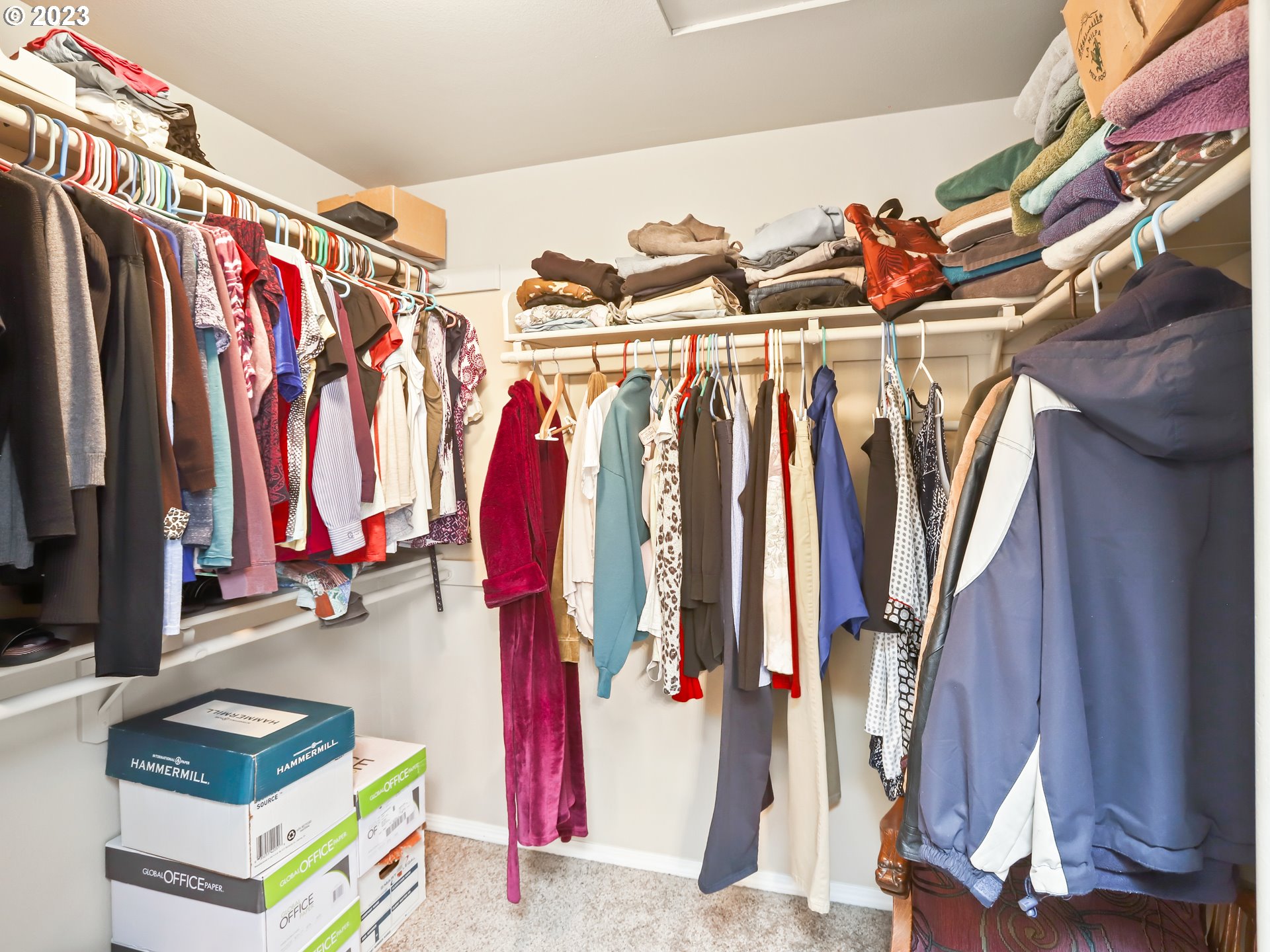 13224 Southwest Shore Drive Portland, OR 97223 - Photo 21 of 30 a view of walk in closet with clothes