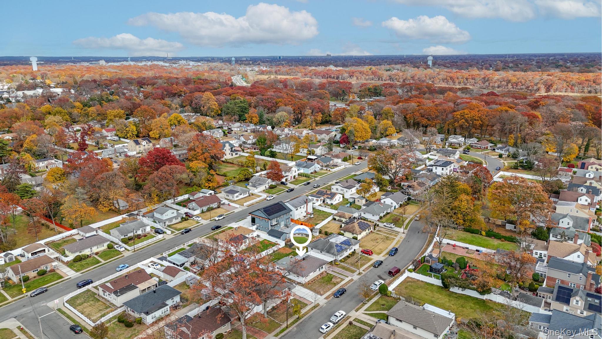 312 Coventry Road South West Hempstead, NY 11552 - Photo 11 of 30 Aerial view of property's location featuring nearby suburban area