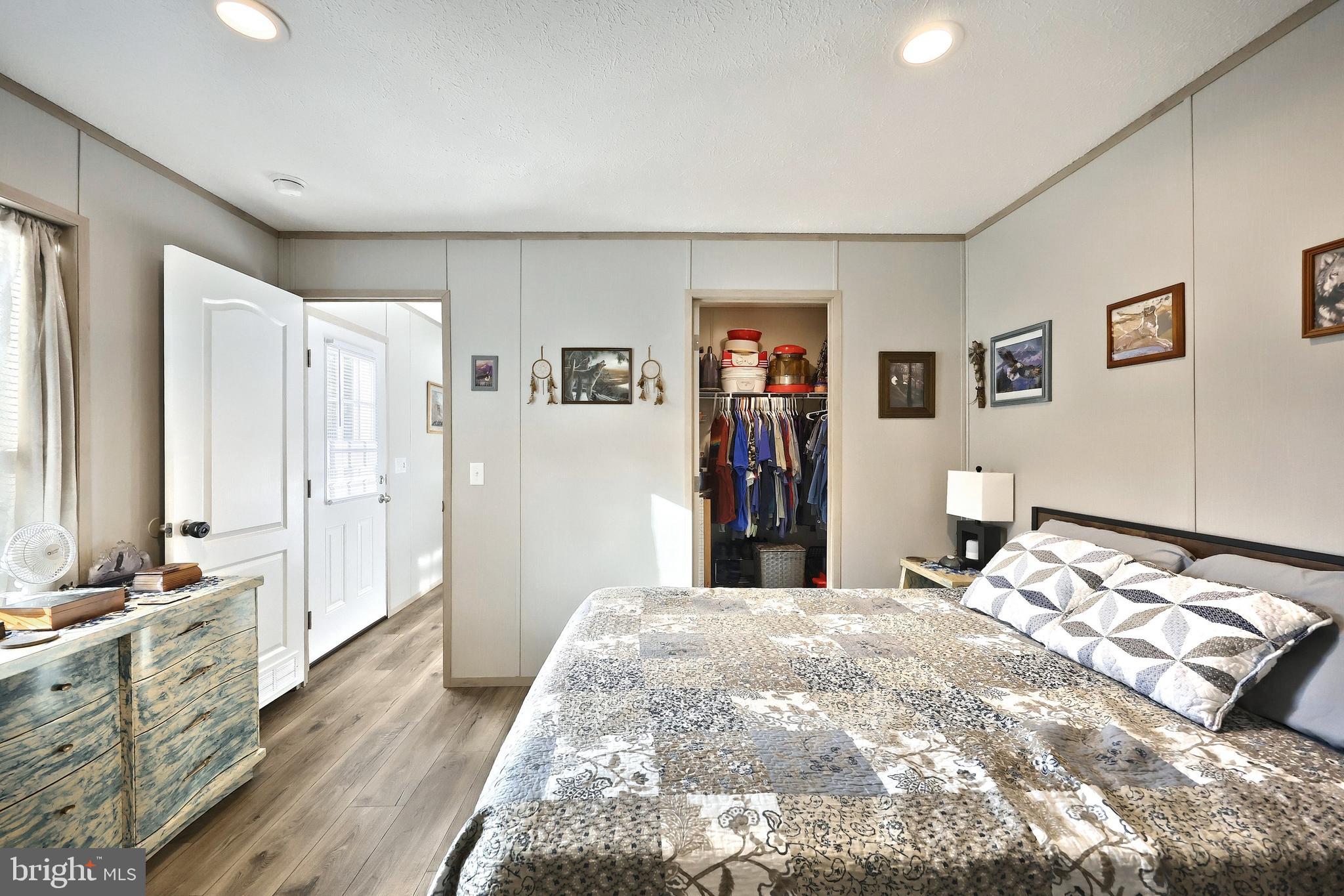 4 3rd Street York, PA 17406 - Photo 15 of 26 a bedroom with a bed and a large mirror