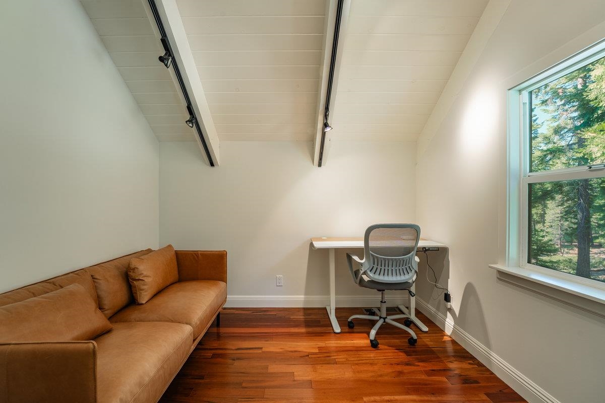 4465 North Ridge Road Carnelian Bay, CA 96140 - Photo 11 of 28 a work room with furniture and a window