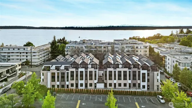 a view of a city from a balcony