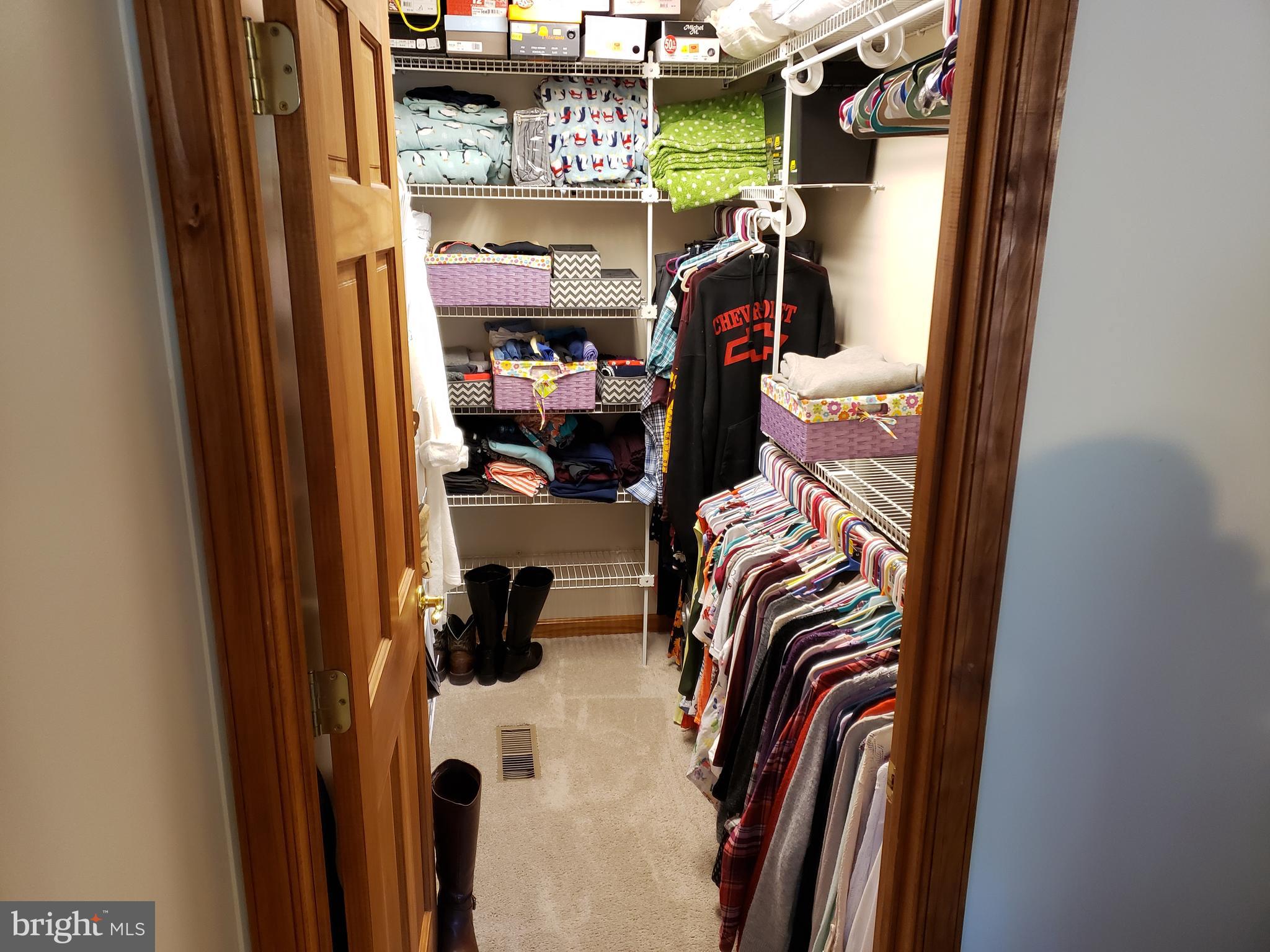 29058 Discount Land Road Laurel, DE 19956 - Photo 23 of 41 Master Bedroom walk in closet