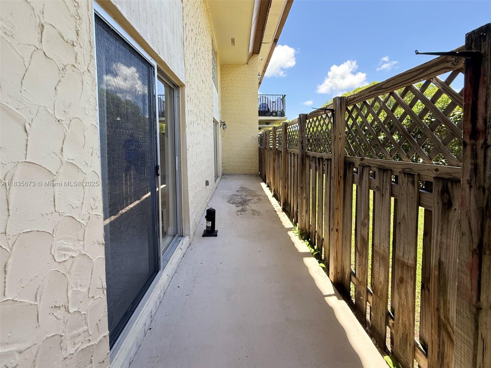 8650 Southwest 109th Avenue, Unit 3112 Miami, FL 33173 - Photo 19 of 38 Patio View