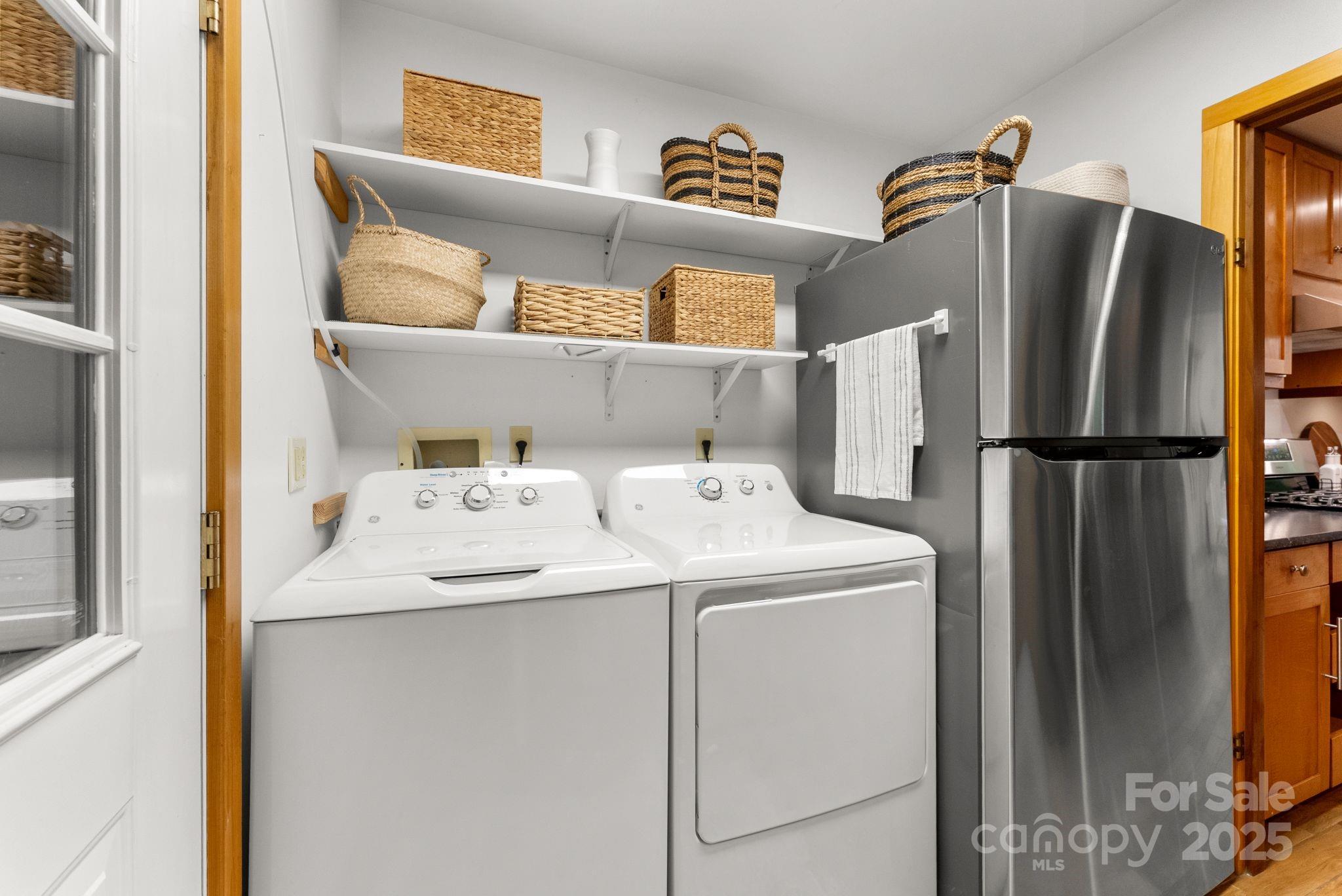 48 Black Oak Forest Road Fairview, NC 28730 - Photo 22 of 48 a utility room with dryer and washer