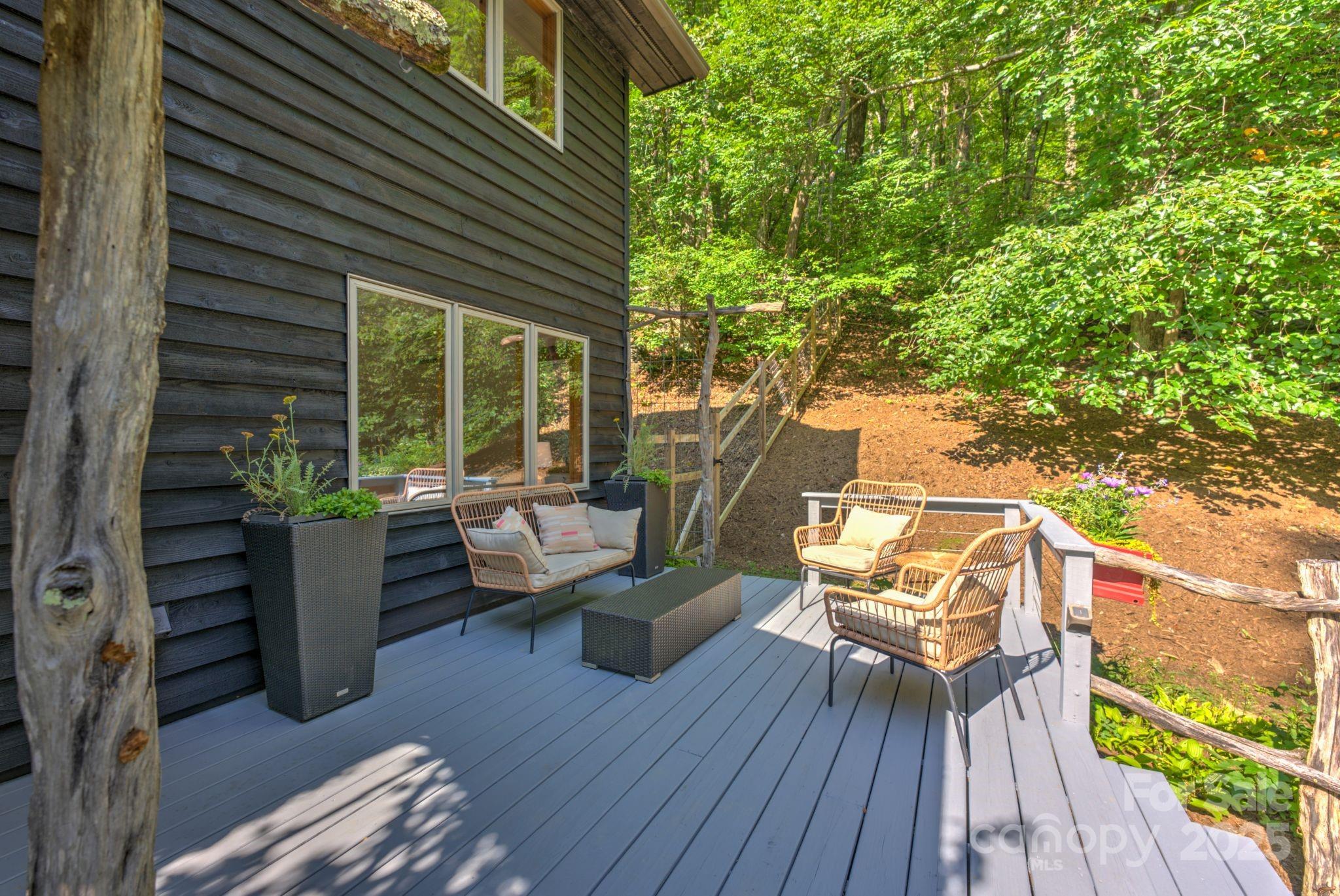 48 Black Oak Forest Road Fairview, NC 28730 - Photo 8 of 48 a view of deck with patio