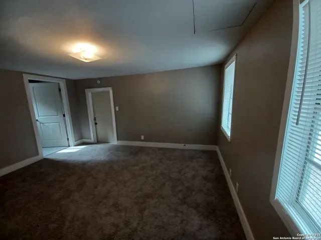 a view of empty room