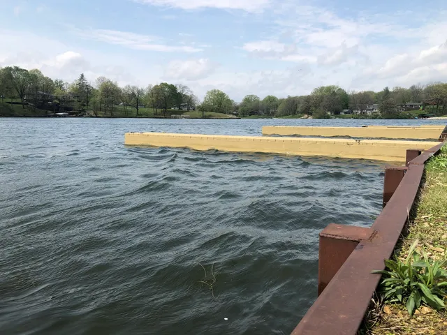 a view of an outdoor space and lake view
