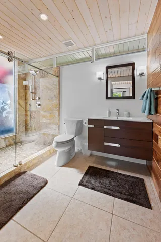 a view of walk in closet