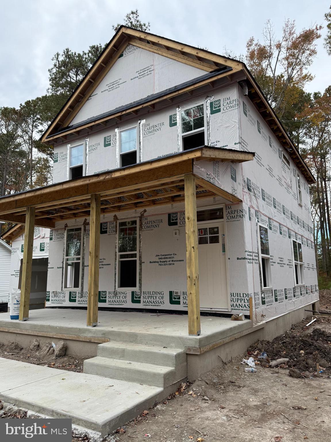 North Glebe Montross, VA 22520 - Photo 9 of 9 a view of a white house with large windows