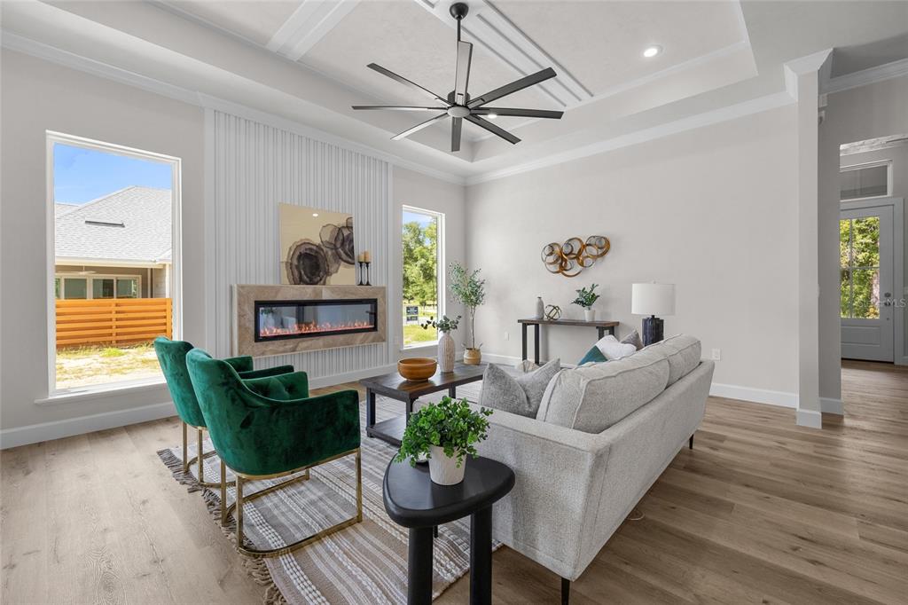 13425 Southwest 9th Road Newberry, FL 32669 - Photo 11 of 37 a living room with furniture and a window
